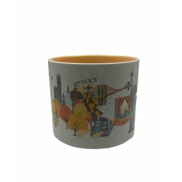 Starbucks New York City Coffee Mug Discovery Series Statue Liberty NYC+BONUS! - Picture 5 of 13